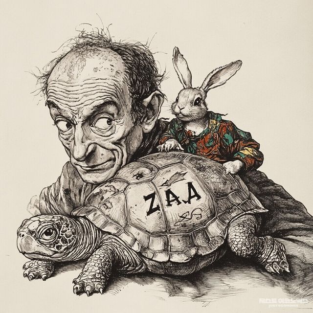 패러디 삽화=최로엡