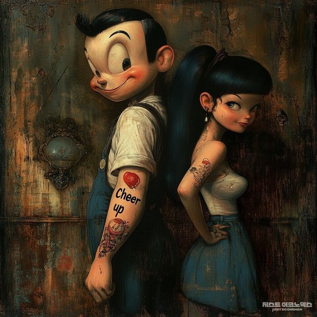 패러디 삽화=최로엡