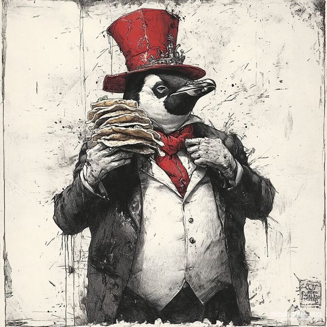 패러디 삽화=최로엡 화백