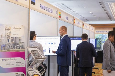 ‘녹색 저탄소 기술 코리아 2025’ 비즈니스 전시회 현장