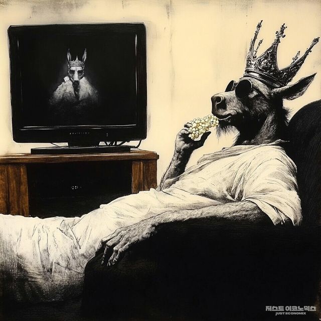 패러디 삽화=최로엡 화백