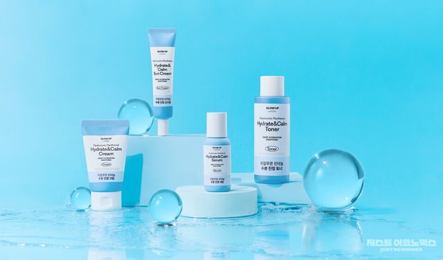 LG생활건강_글로우업 바이 비욘드 히알루론 판테놀 수분 진정 라인