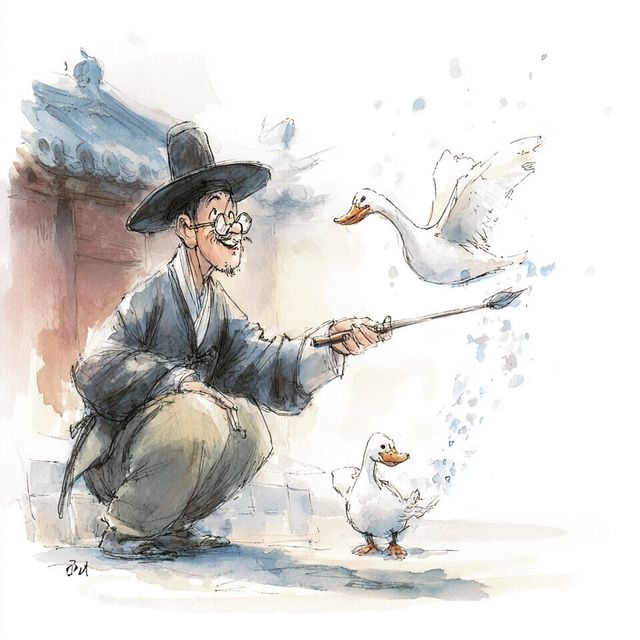 패러디 삽화=최로엡 화백