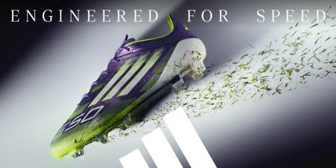 아디다스가 상징적인 디자인 헤리티지에 최신 기술력을 결합해 혁신적인 스피드를 담은 ‘F50 레디언트 블레이즈’를 2일 전격 출시한다(사진=아디다스코리아)