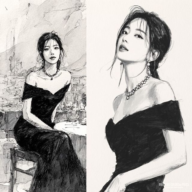 패러디 삽화=최로엡 화백