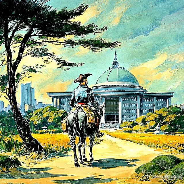 패러디 삽화=최로엡 화백