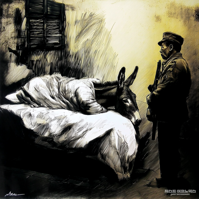 패러디 삽화=최로엡 화백