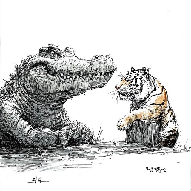 패러디 삽화=최로엡 화백