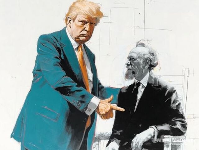 패러디 삽화=최로엡 화백