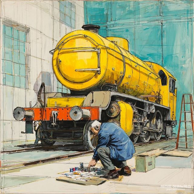 패러디 삽화=최로엡 화백