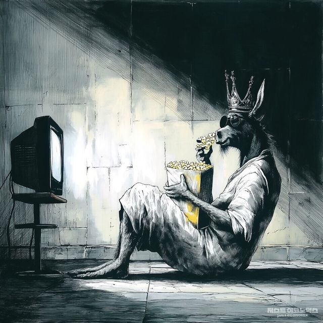 패러디 삽화=최로엡 화백