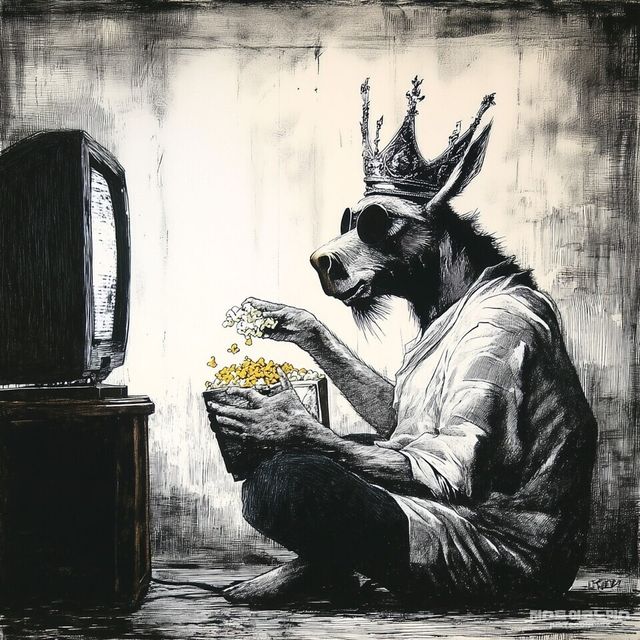 패러디 삽화=최로엡 화백