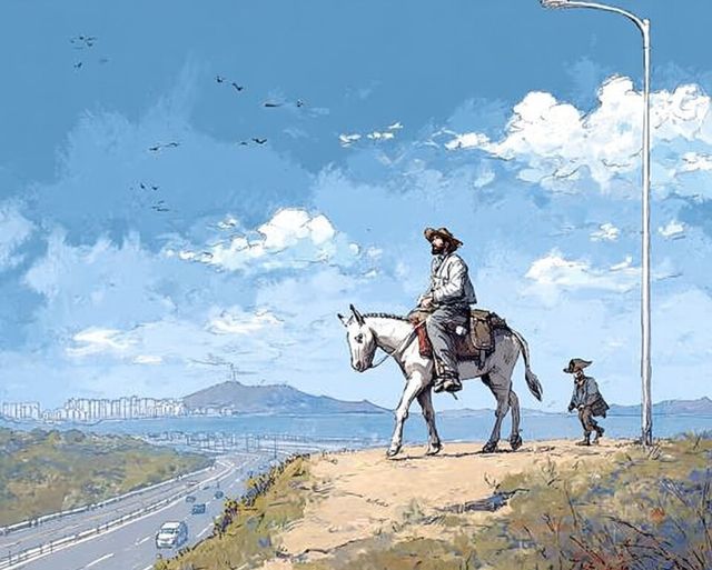 패러디 삽화=최로엡 화백