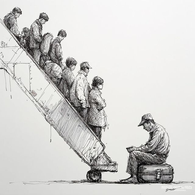 패러디 삽화=최로엡 화백