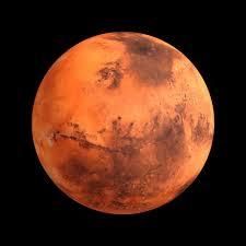 태양계의 4번째 행성인 화성의 모습