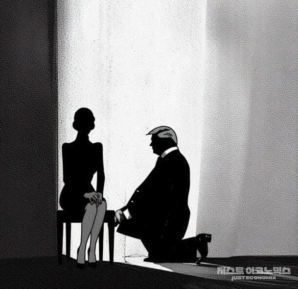 패러디 삽화=최로엡 화백