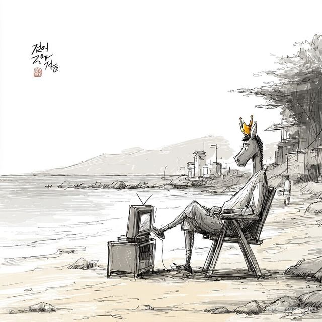 패러디 삽화=최로엡 화백