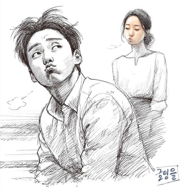 패러디 삽화=최로엡 화백