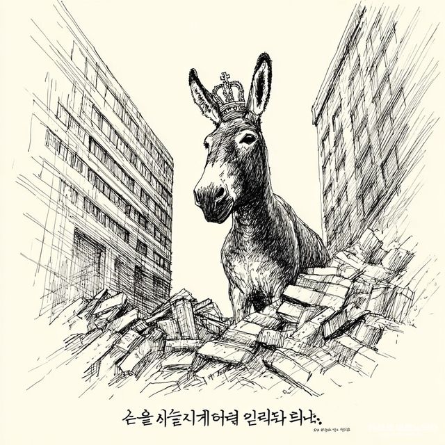 패러디 삽화=최로엡 화백