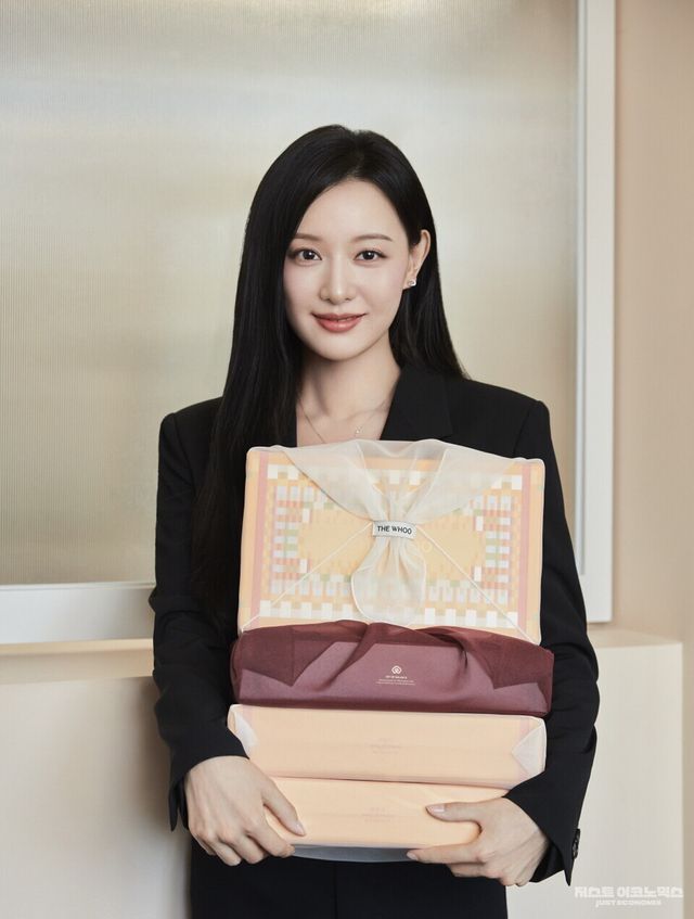 사진 출처 =&nbsp;LG생활건강_ 더후 '공진향 궁중세트' 출시_더후 모델 김지원 배우