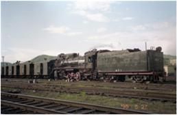 밥수수 500톤 실은 화차/도문역