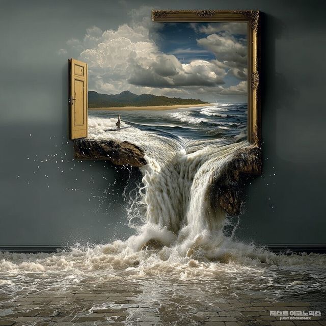 패러디 삽화=최로엡 화백