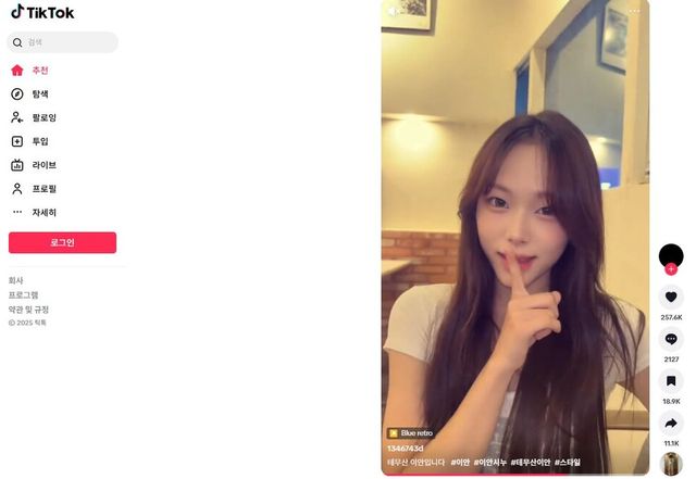사진출처=틱톡 홈페이지 캡처