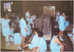 금강약돌을 이용한 불가마