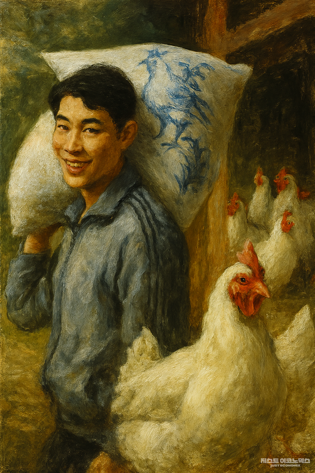 ㆍ사진 출처 = 저스트엡. 양돈ㆍ양계ㆍ한우 등 축산 농가의 사료가치를 더하다