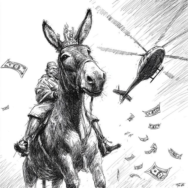 패러디 삽화=최로엡 화백