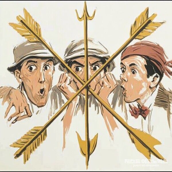 패러디 삽화=최로엡 화백