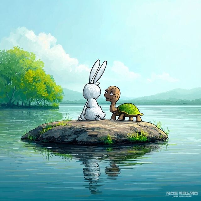 패러디 삽화=최로엡 화백