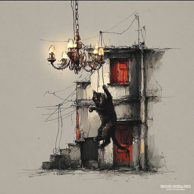 패러디 삽화=최로엡 ai화백