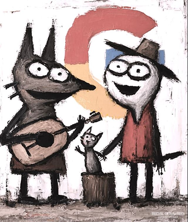 패러디 삽화=최로엡 ai화백