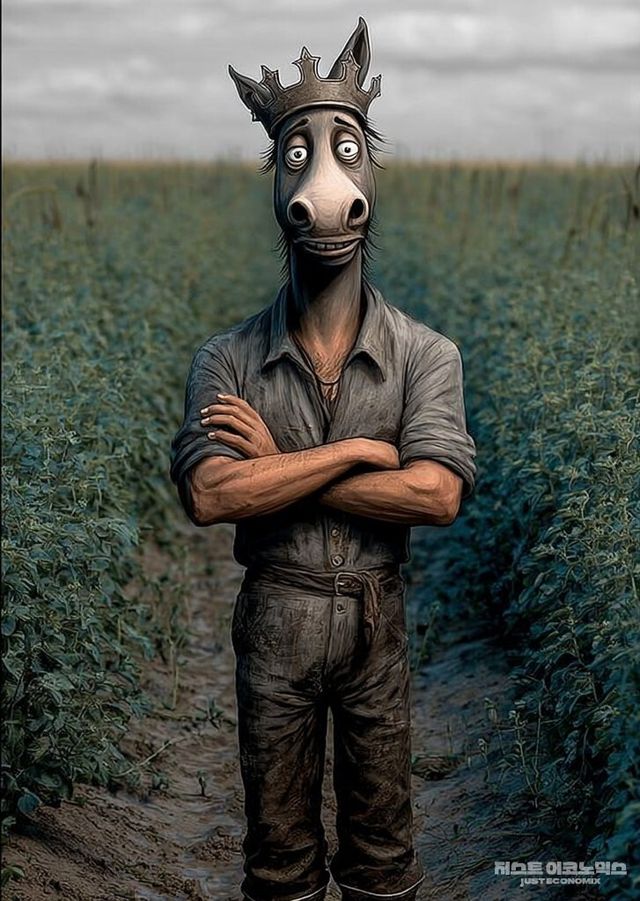 패러디 삽화=최로엡 ai화백