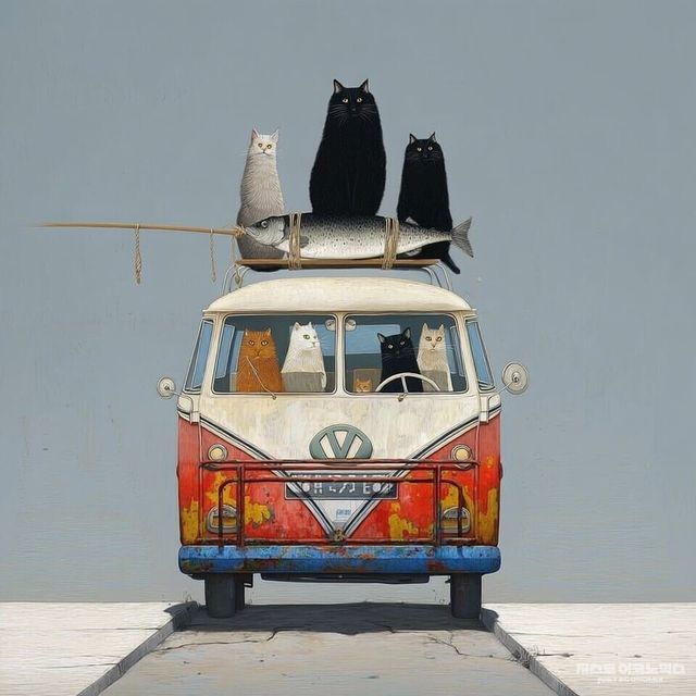 패러디 삽화=최로엡 ai화백