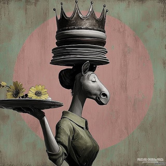 패러디 삽화=최로엡 ai화백