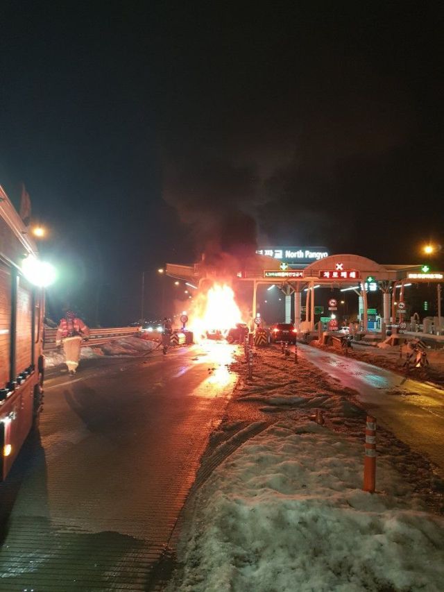 사고 현장. 경기도소방재난본부 제공