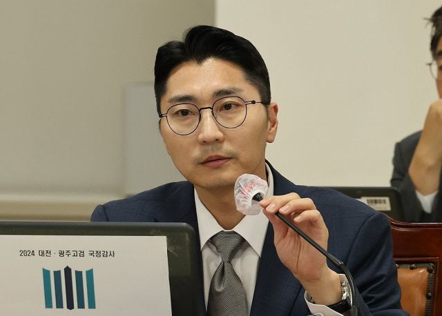 국민의힘 소속 박준태 대변인. 연합뉴스