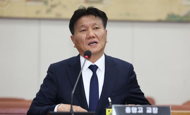 이윤찬 충암고등학교 교장. 연합뉴스