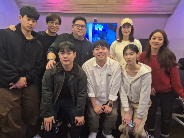 안양대 실용음악과 교수진과 학생들. 안양대제공