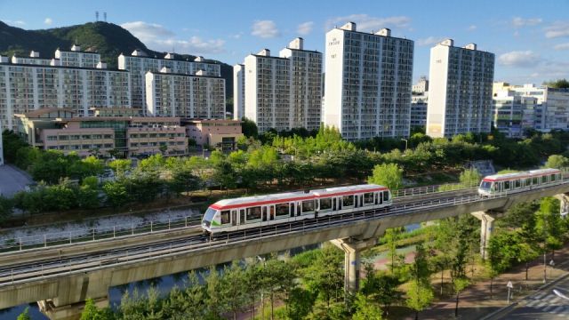 의정부경전철 운행 모습. 경기일보DB