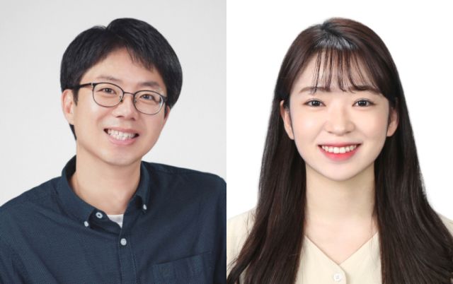 성균관대 약학과 김기현 교수(왼쪽), 이서윤 석박통합과정생. 성균관대 제공