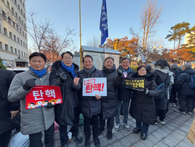 더불어민주당 기초단체장협의회 윤석열 대통령 탄핵 가결 환영 성명