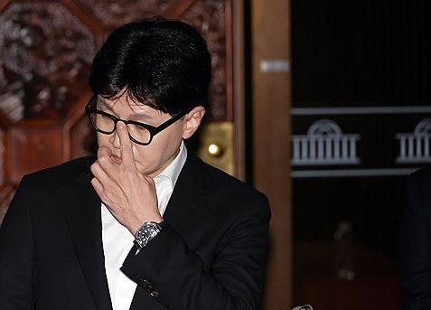 윤석열 대통령이 초대 법무부 장관에 파격 발탁한 한동훈 대표. 연합뉴스