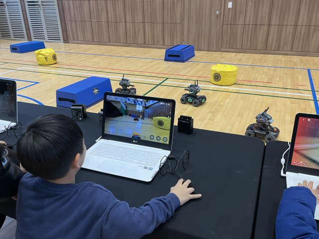 13일 오후 원삼초등학교에서 늘봄학교 미래형·맞춤형 ‘찾아오는 미래과학 체험 프로그램’이 진행되고 있다. 용인교육지원청 제공