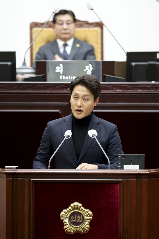 석정규 시의원. 시의회 제공