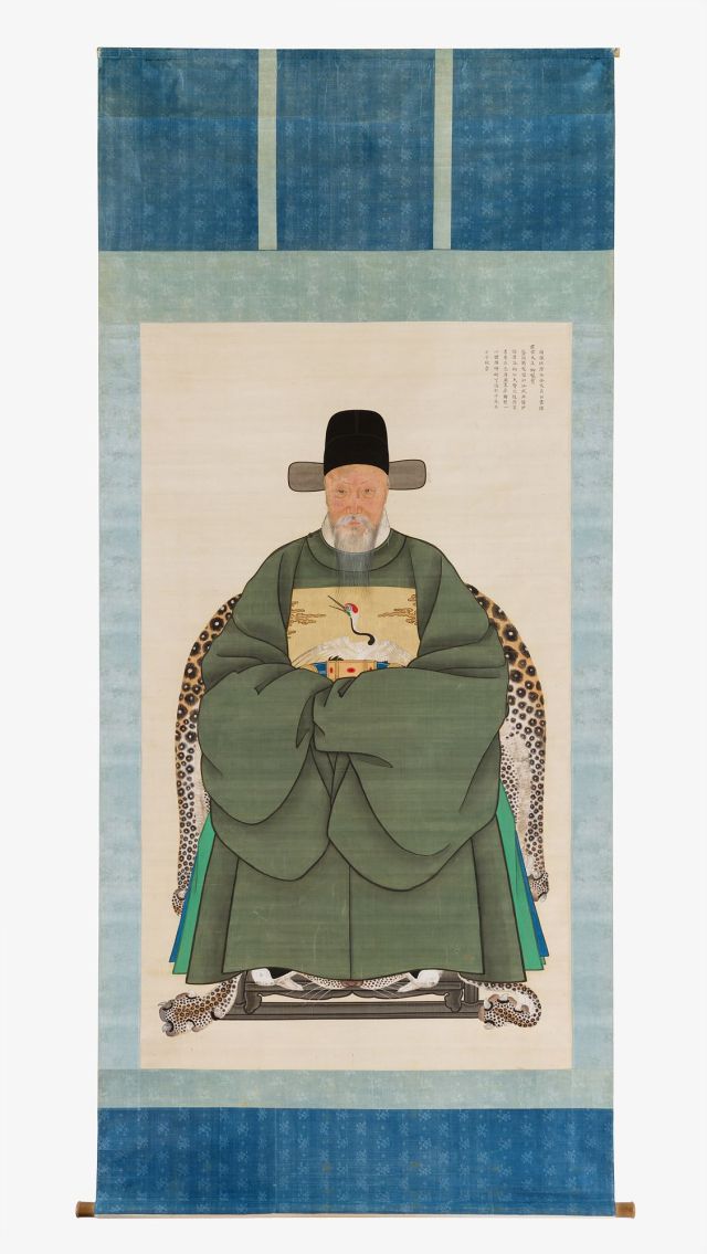 ‘김육 초상 전신좌상본’. 실학박물관 제공