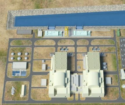 두산에너빌리티 스마트 원전 건설 예상도. 두산에너빌리티