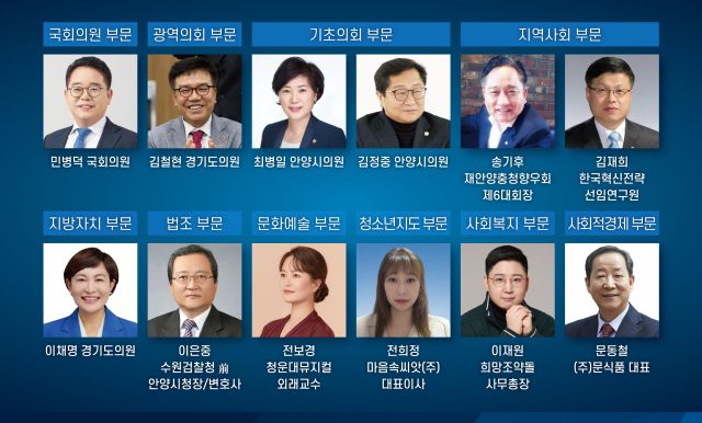 제1회 안양시 의정대상 국회의원 부문 민병덕 의원 수상